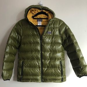 Patagonia Boys' Hi-Loft Down Sweater Hoody